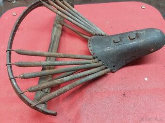 Vintage motocyklové sedlo Victoria Witkopp Brooks