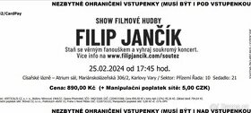 Vstupenky na show filmove hudby s Filipem Jančíkem