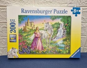 Ravensburger Puzzle - Princezna s koněm, 200 dílů (nové)