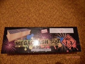 Zábavná pyrotechnika - MEGACRASH 300 - PROFI OHŇOSTROJ