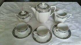 Starožitný porcelán - čajový servis