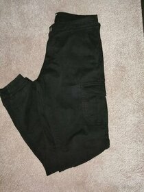 Pánské černé kalhoty vel. M - 1