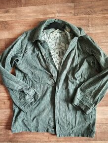 Originál khaki vojenský kabát, vel. 2A-OZKN