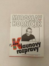 Klaunovy rozpravy Miroslav Horníček