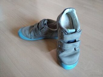 Celoroční kožené barefoot boty DD step 31