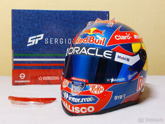 Predám Sergio Perez Mexiko 2024 Red Bull F1 helma 1:2
