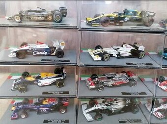 Modely vozů F1 měřítko 1/43