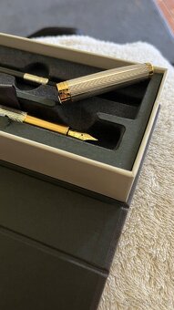 Parker Sonnet Fougère GT - plnicí pero 18K, hrot M