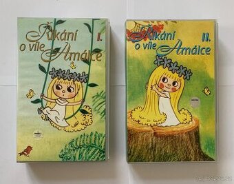 PRODÁM VHS KAZETU - ŘÍKÁNÍ O VÍLE AMÁLCE I. A II. VYDÁNÍ - 1
