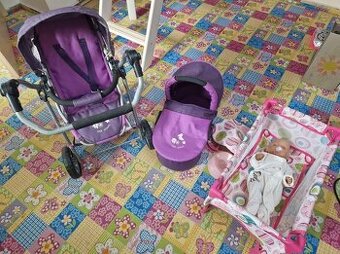 Kočárek Bayer Chic + Baby born