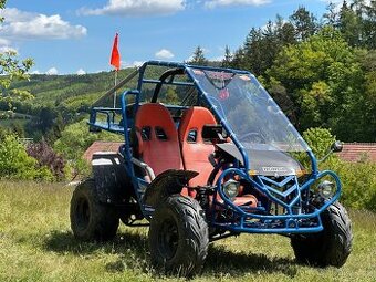 Buggy PGO 150 větších rozměrů, nový motor - uveze 2 dospělé