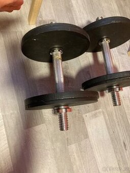 Činky jednorucki 2x35kg