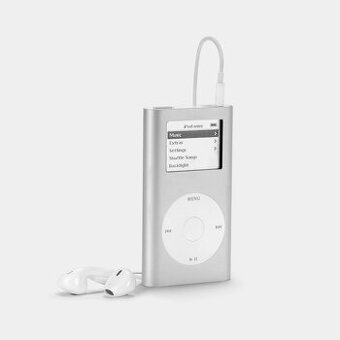 ORIGINÁL Apple iPod mini, 1st Gen, 4 GB + příslušenství - 1