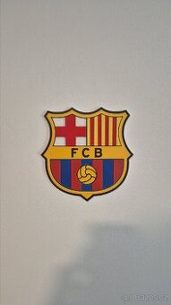 Logo FC Barcelona 20×20 cm – kvalitní 3D tisk