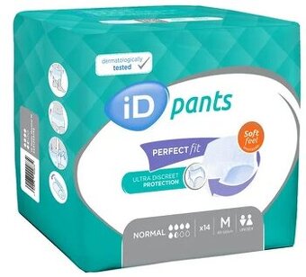 iD Pants Medium Normal plenkové kalhotky navlékací vel. M