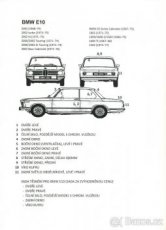 BMW E10 (2002 atd.) - Pryžová těsnění karosérie