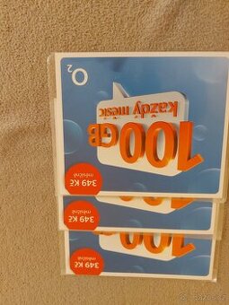 SIM DATA MÁNIA 100 GB KAŽDÝ MĚSÍC