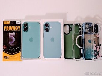 Apple iPhone 16 256GB + velké příslušenství