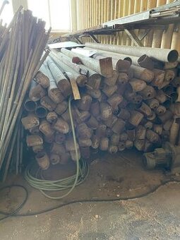 Prodám trubky ,různé druhy délky min.6m za 6Kč/kg