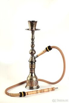 Luxusní celokovová vodní dýmka - sběratelský kousek