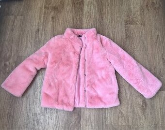 Dívčí kožíšek, kabátek 116/122