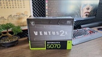 Nová RTX 5070 MSI grafická karta nvidia