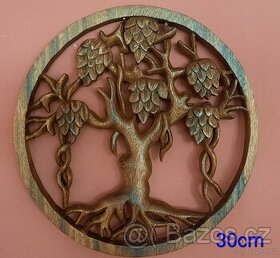 Strom života-řezba