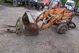 Zetor 7211 čelní nakladač ln 7211 lopata deska s vidlemi
