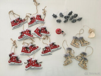 Vánoční ozdoby - různé druhy