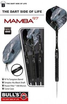 Bull's Mamba 97 M2 steel šipky