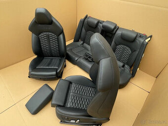 Kožený interiér Audi A6 C7 S6 RS Competition