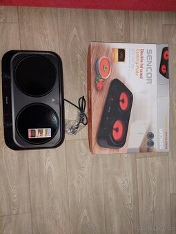 Dvouplotýnkový vařič (sklokeramický) Sencor SCP - 1