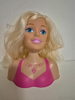 Česací hlava Barbie