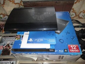Playstation 3 12 GB Superslim 15x orig.hra