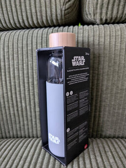 Star Wars Skleněná láhev s návlekem 585 ml