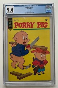 Komiks Porky Pig #35, Gold Key 1971, CGC 9.4