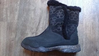 Teplé kožené zimní boty THE NORTH FACE v.38