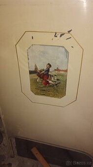 Prodám plechová čela malovaná k dětské postýlce