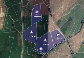 Prodej podílu 1/10 pole 6 300 m², Vrbatův Kostelec
