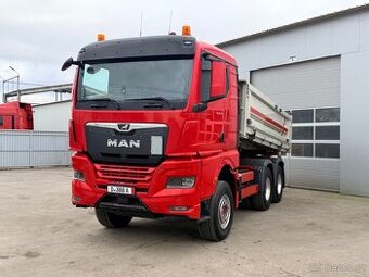 MAN TGX 26.510 6x4 třístranný sklápěč Bordmatic
