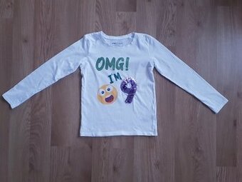 NAROZENINOVÉ TRIČKO • 9 LET