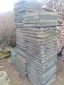 Zahradní kostky gumové