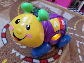 Učící šnek Fisher price ABCD