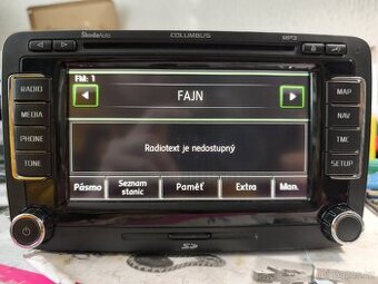 Columbus RNS510 3T0035680A LED aktualizované