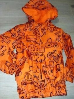 Oranžová bunda s traktory 98 George