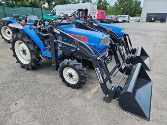 malotraktor Iseki TA247 s čelním nakladačem
