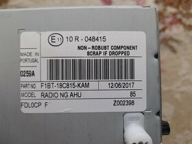 ACM (rádio, CD) Focus MK3 FL 2017