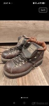 Zimní pravé kvalitní kožené boty zn.Atlantic
