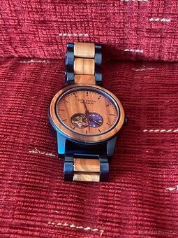 Holzkern Automat – Modrá ocel a Olivové dřevo