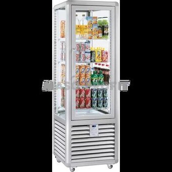 Chladící panoramatická nápojová vitrína SILFER